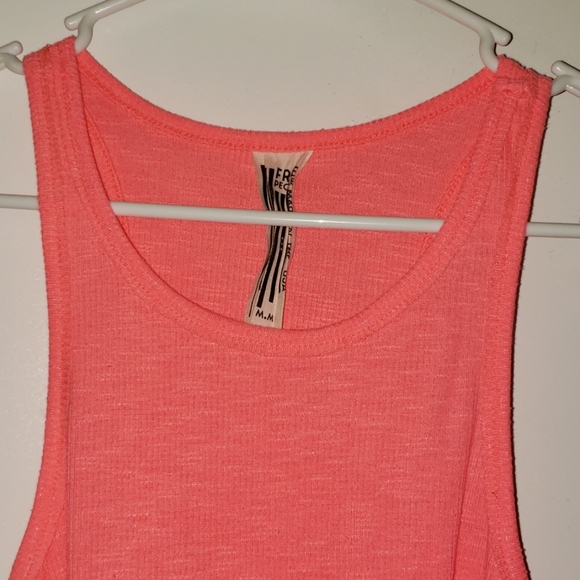 Hot Pink - •Free People• | Ribbed Tank - Picture 3 of 8